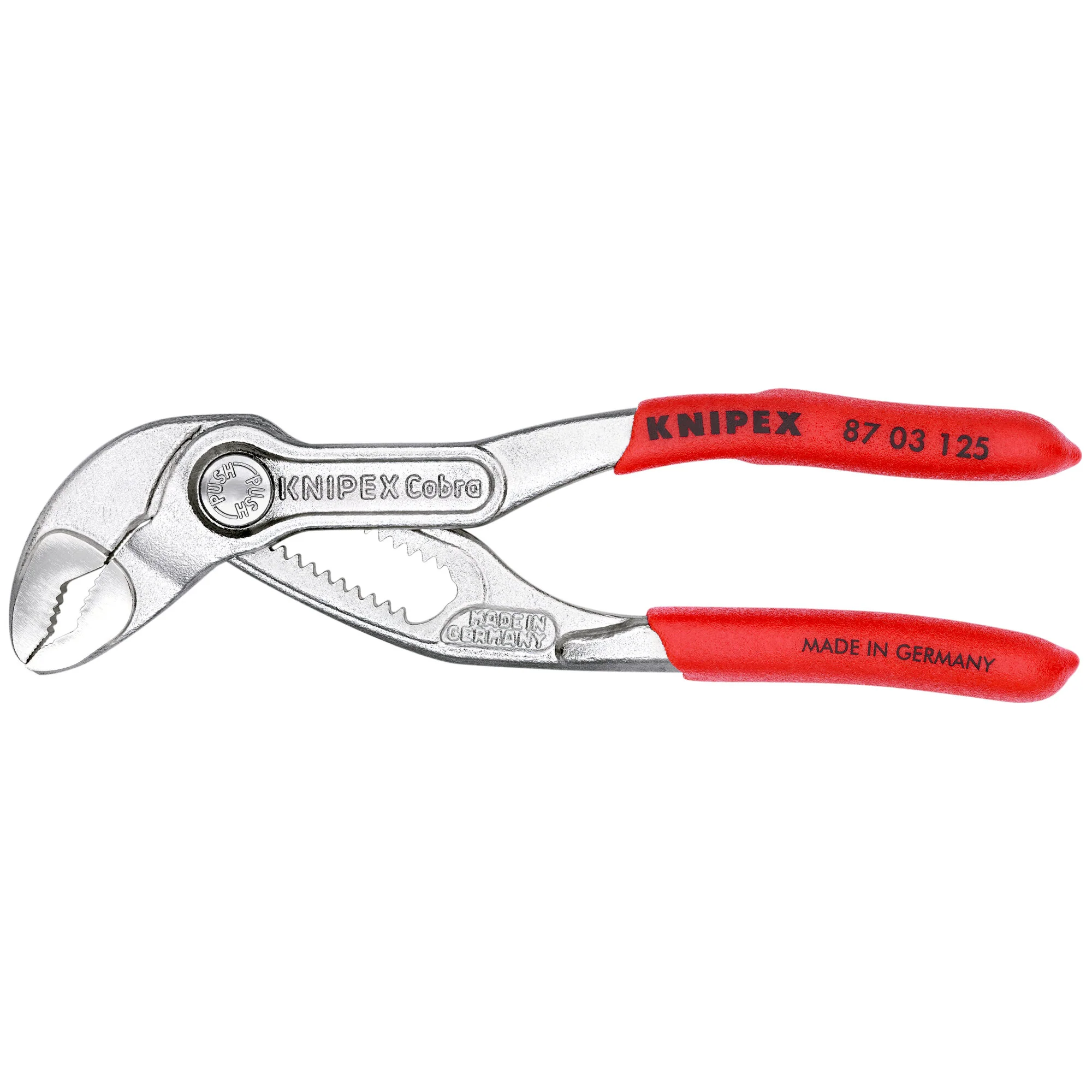 KNIPEX Cobra 87 03 125 水泵鉗(正面)