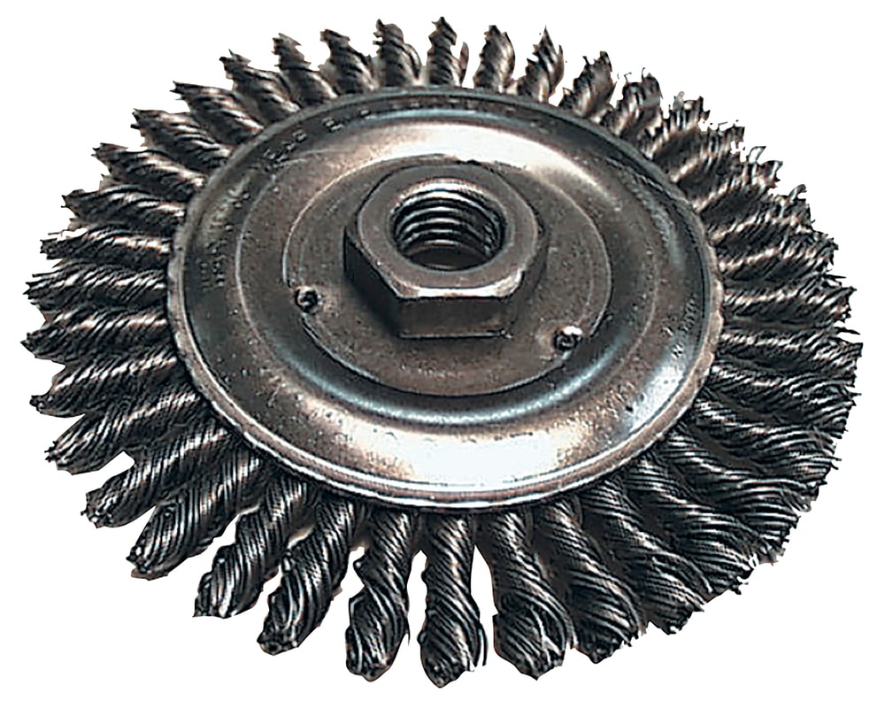 Makita D-29555 100MM螺旋型鋼絲刷(正面)