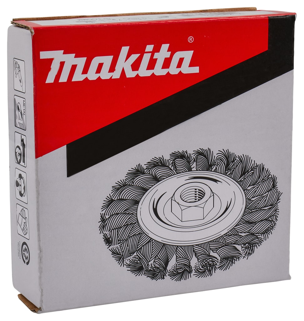 Makita D-29555 100MM螺旋型鋼絲刷(包裝盒)