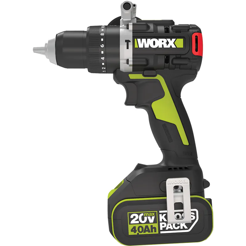WORX WU373.91 20V 無刷 95Nm G-tec 防扭手技術 無刷衝擊電鑽