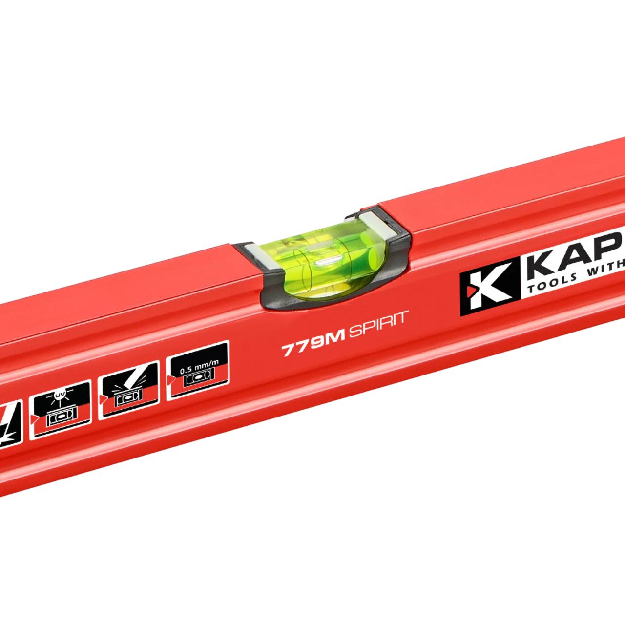 KAPRO 779 紅色平水尺(水泡細節)