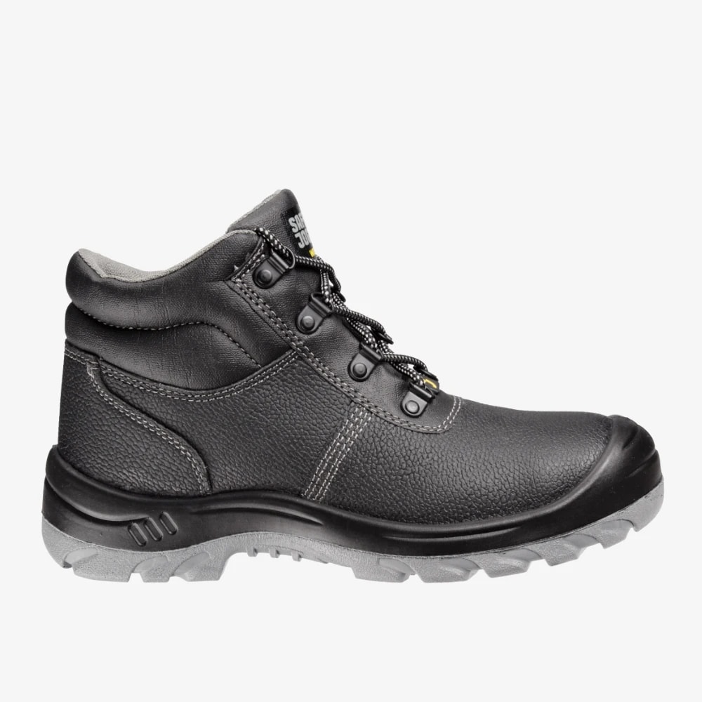 SAFETY JOGGER BESTBOY 黑色中筒安全鞋(側面)