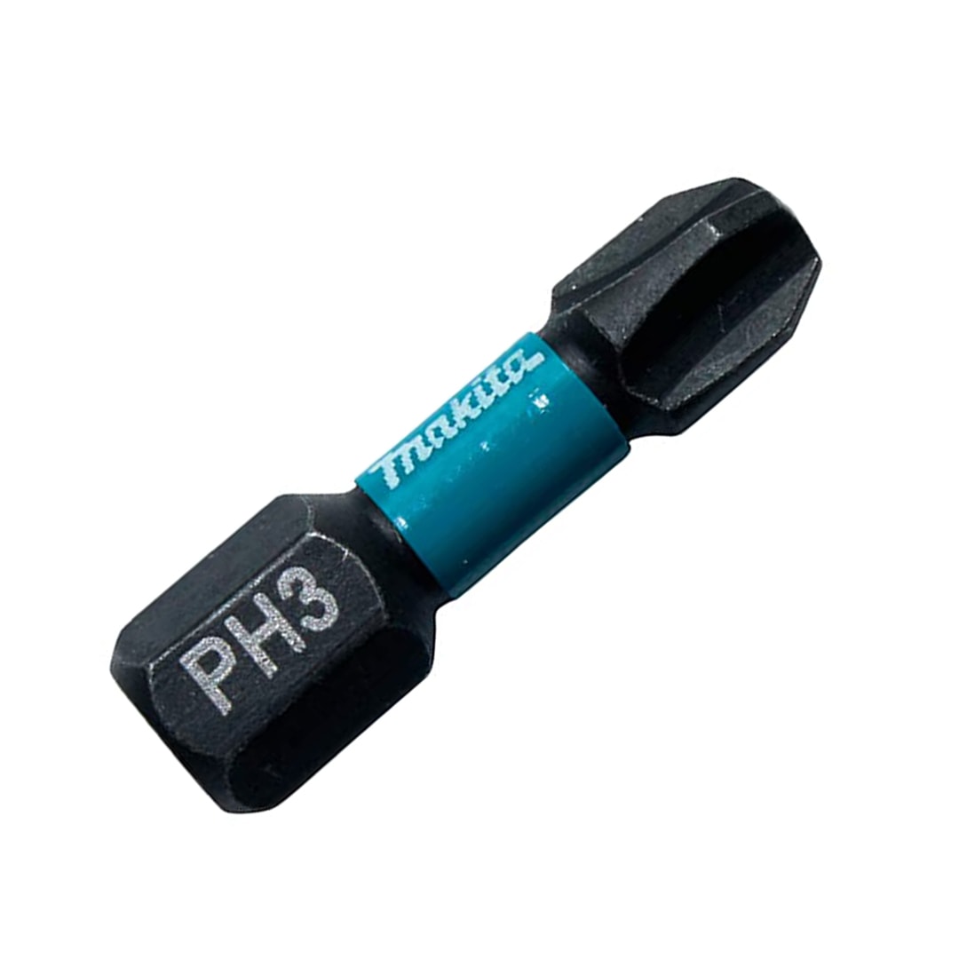 牧田 B-63622 IMPACT BLACK PH3 25mm 批頭(三面視圖)