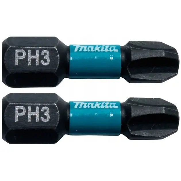牧田 B-63622 IMPACT BLACK PH3 25mm 批頭(正面)