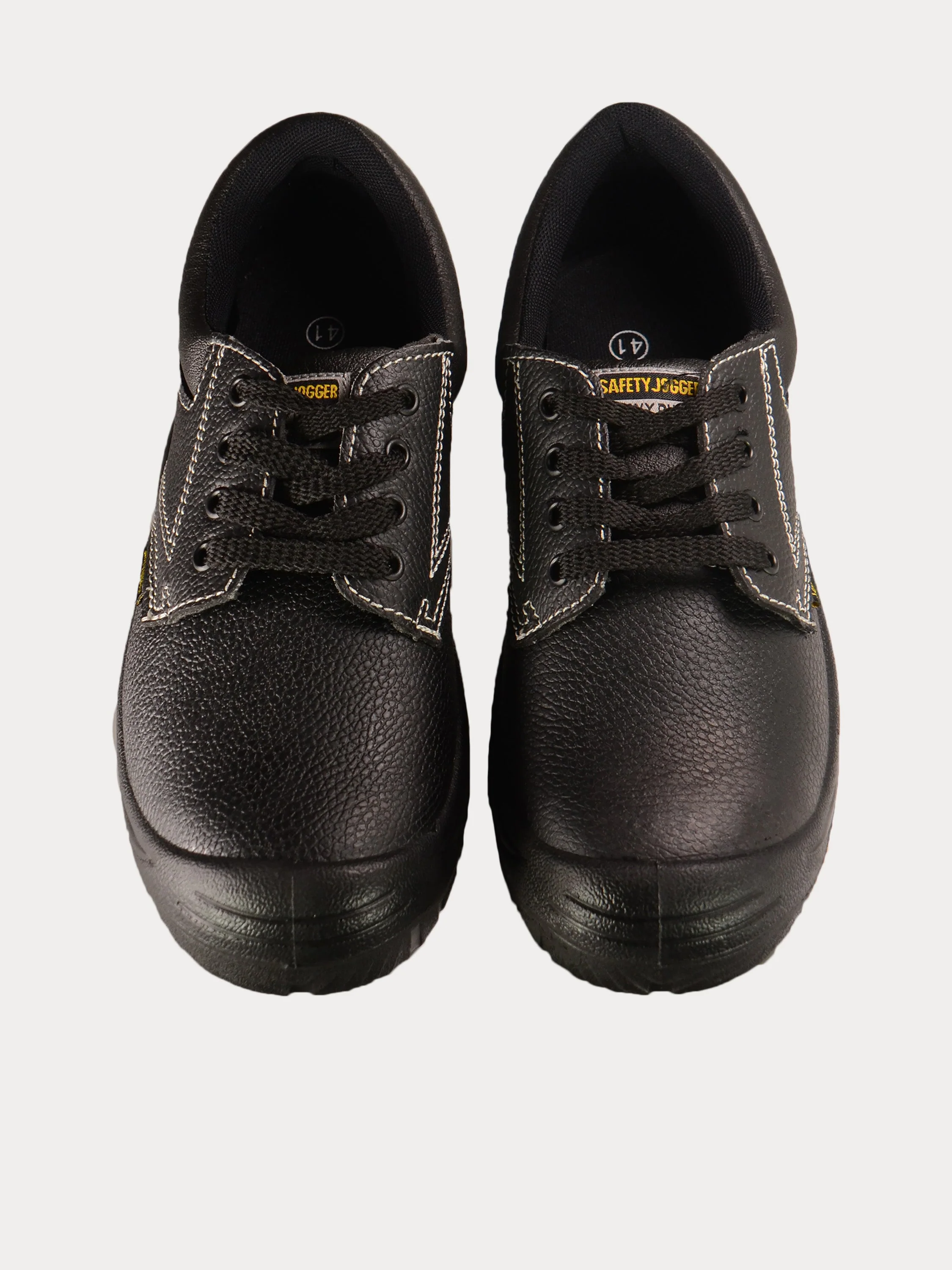 SAFETY JOGGER SAFETYRUN 黑色安全鞋(正面俯瞰)