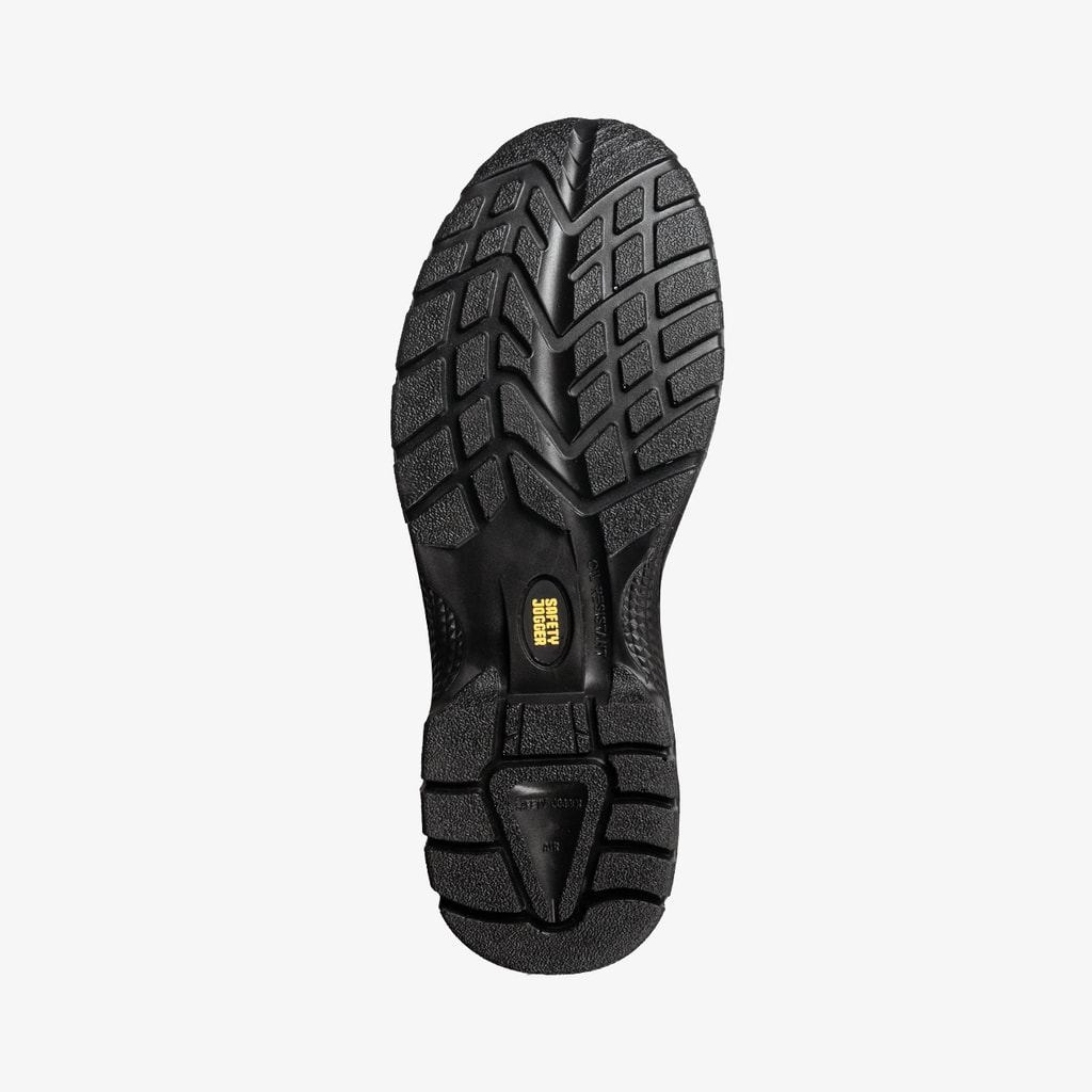 SAFETY JOGGER SAFETYRUN 黑色安全鞋(鞋底細節)