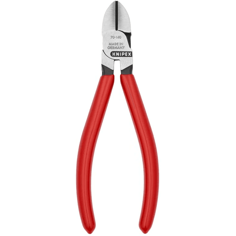 KNIPEX 厚膠柄 斜咀鉗 140mm