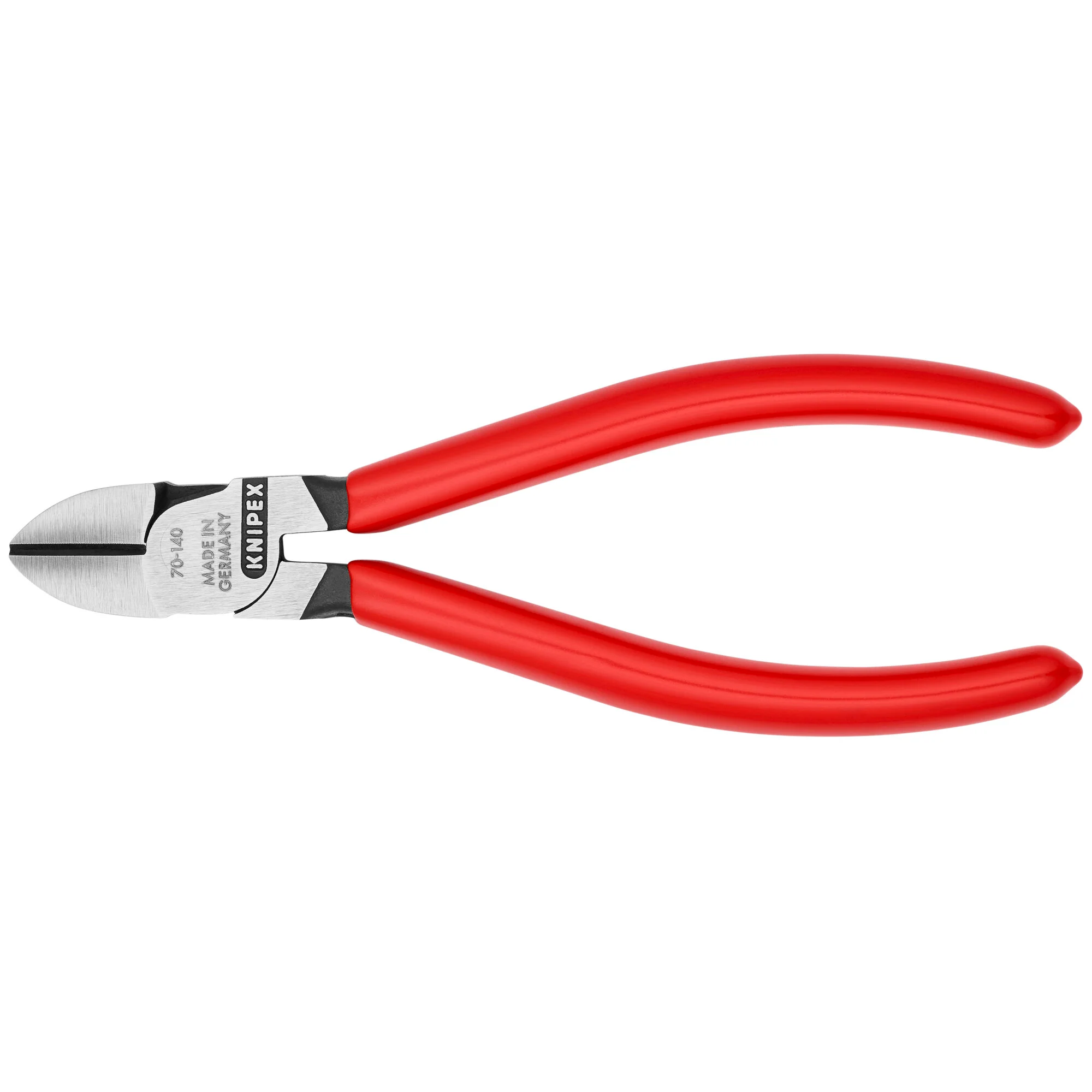 KNIPEX 70-01 140mm 斜嘴鉗(三側面)