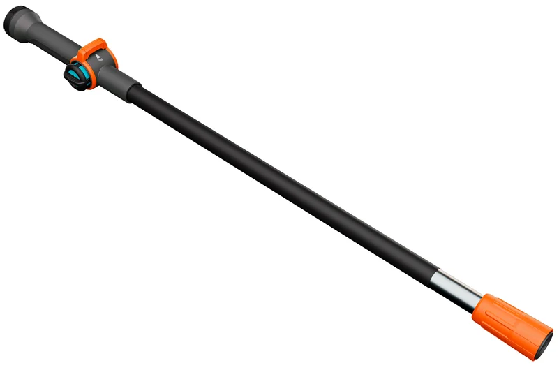 德國 GARDENA 18800-20 Cleansystem S 90厘米通水清潔手柄白底產品圖