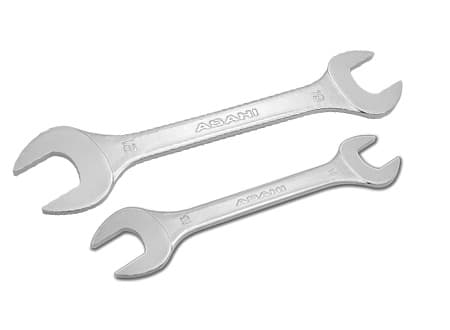 ASAHI TOOLS SNT Thin Double Open-End Spanner 8×9–19×21mm