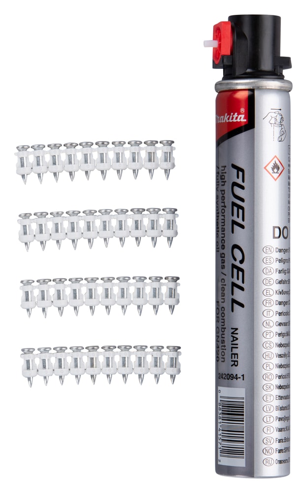 牧田 196286-3 混凝土釘3.1X17(連燃料罐)正面