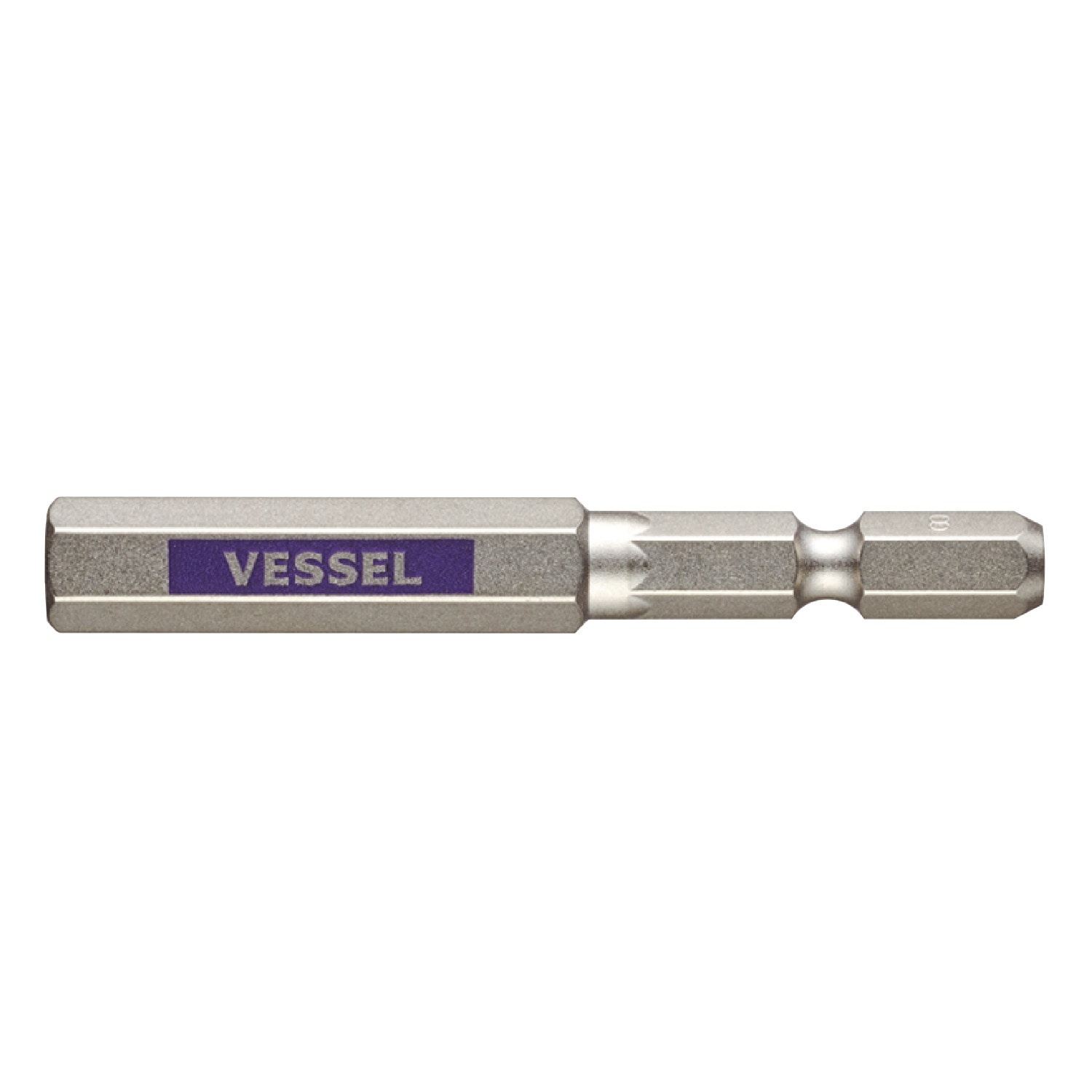 VESSEL GSH080S 剛彩六角批咀 H8mm x 65mm(正面)