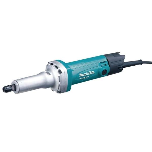 Makita 牧田 M9100B 6mm 直柄電磨主體側面圖,白色背景