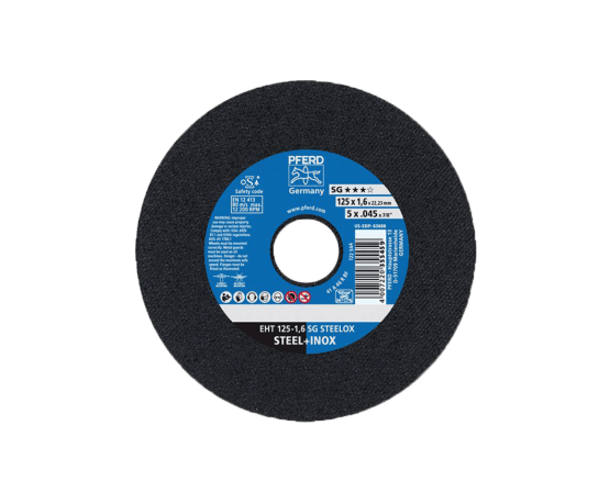 PFERD 馬圈 PFECD0S516 5" 特薄不銹鋼咭碟(正面)