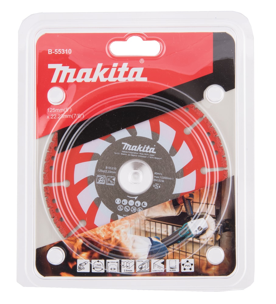 Makita B-55310 金剛石鋸片125X22.23毫米(包裝)