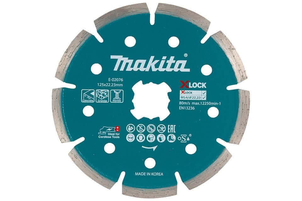 Makita 牧田 E-02076 X-LOCK金鋼石鋸片125