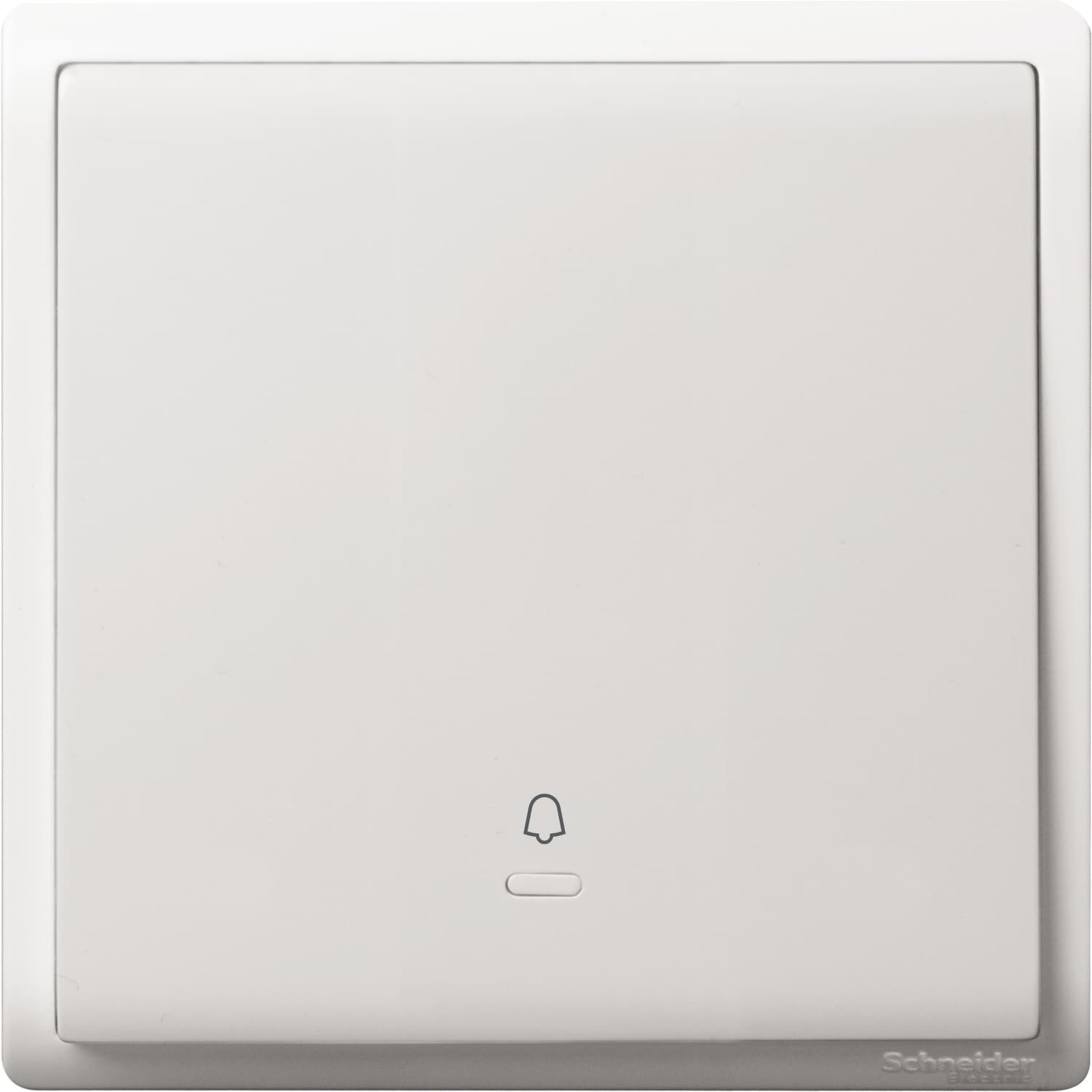 Schneider 施耐德電氣 Pieno 丰尚 10A 單位門鐘圖案按手掣 E8231BPL1_WE(白)香港行貨