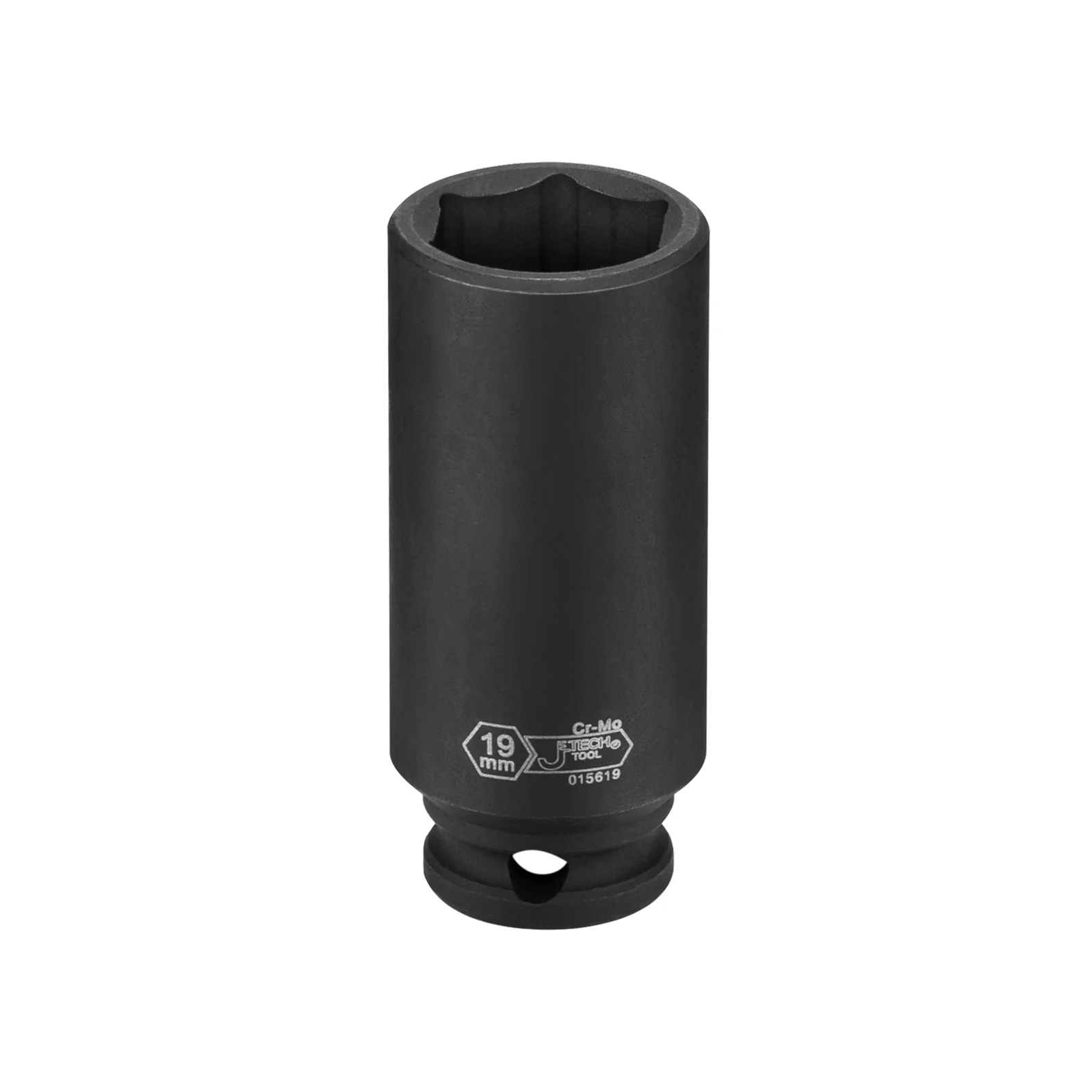 JETECH SK3/8-D19 3/8" 加長六角套筒(卜士) 19mm