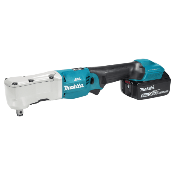 Makita 牧田 DTL300Z 18V 充電式角向衝擊扳手淨機整機側面圖(圖中電池只作示意)