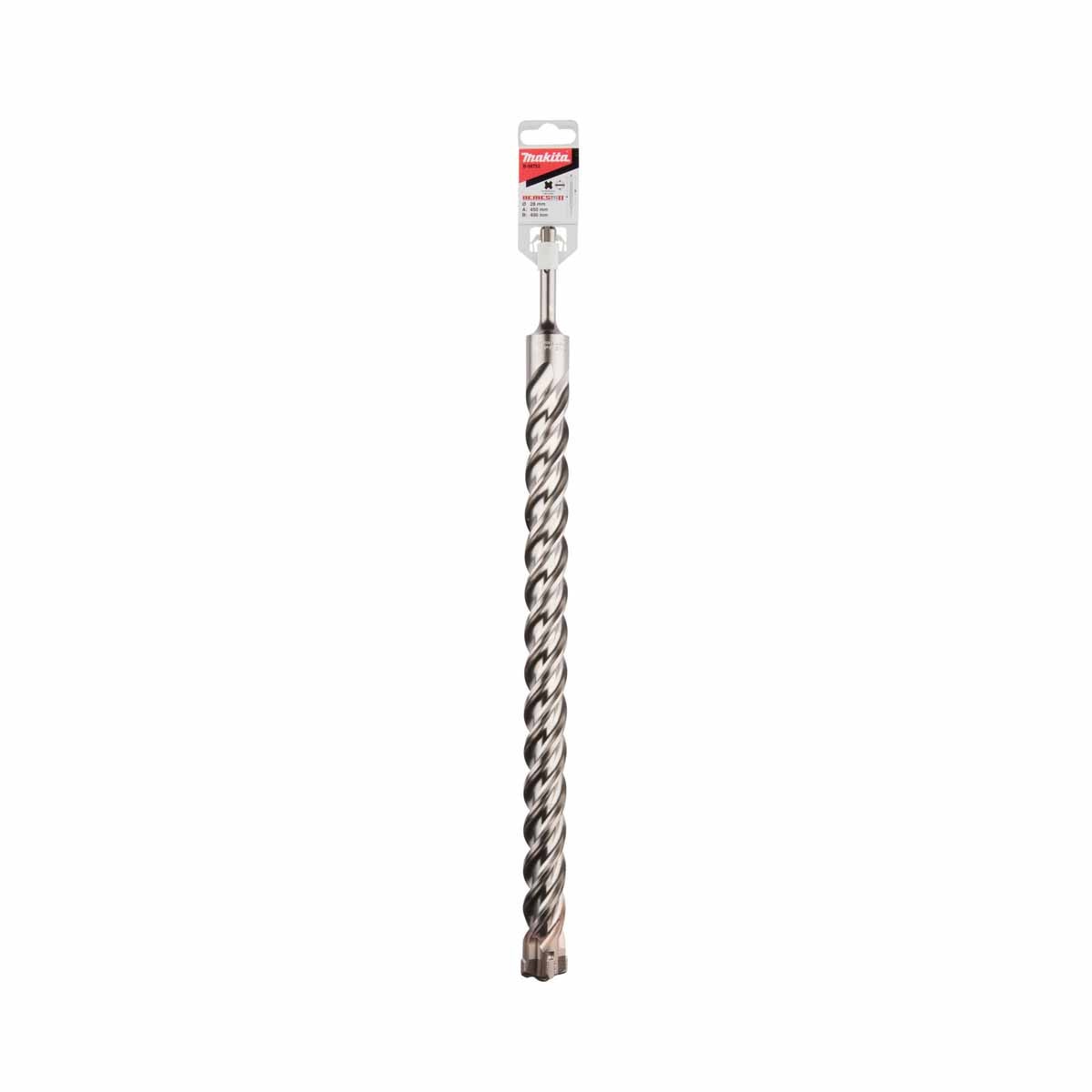 Makita B-58752 四坑鑽頭 28X450MM(正面)