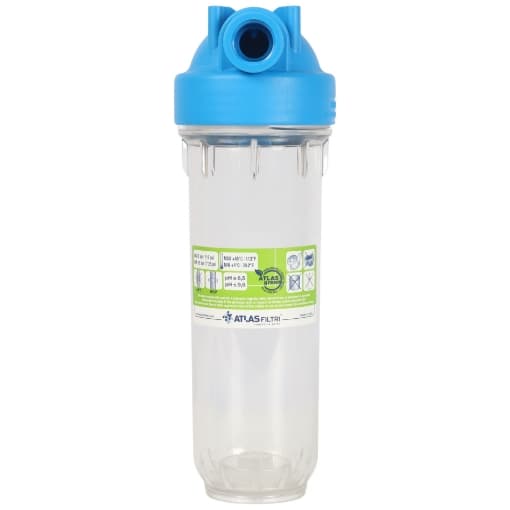 10" Transparent Housing Water Filter Set