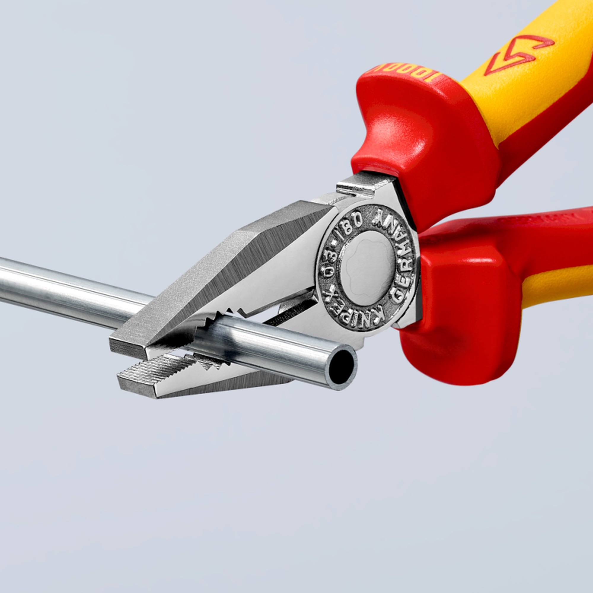 KNIPEX 絕緣柄 多用途電工鉗 180mm