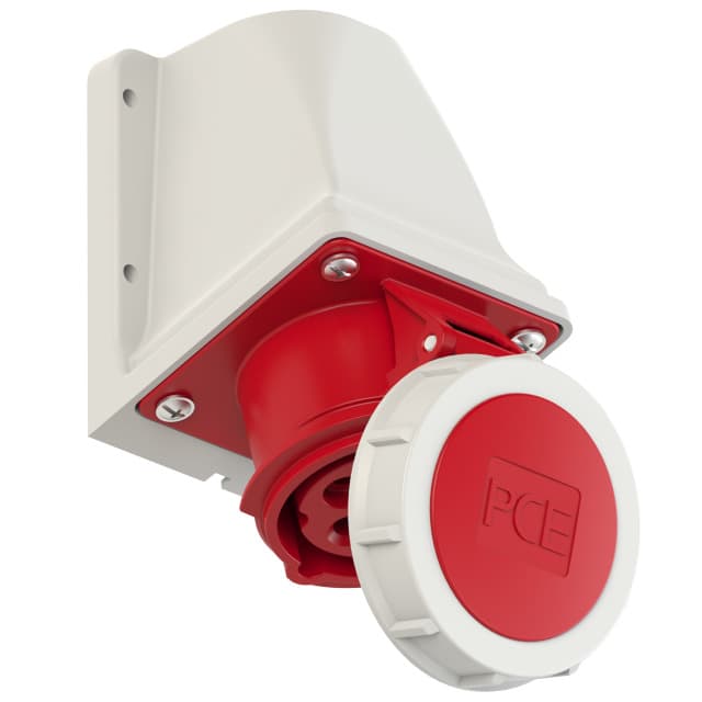 PCE 工業防水掛牆插座 16A 380V 4針 IP67
