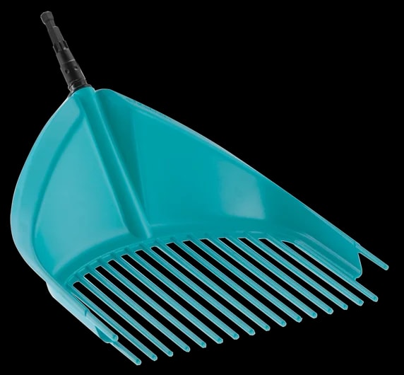 德國 GARDENA 3120-20 combisystem 三合一鏟耙(不連手柄)白底產品圖