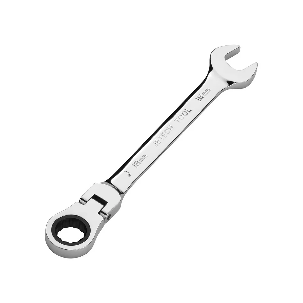 JETECH GRA-18 活動棘輪兩用令梗 18mm(三側面)