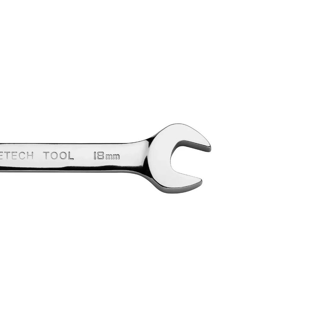 JETECH GRA-18 活動棘輪兩用令梗 18mm(開口端細節)