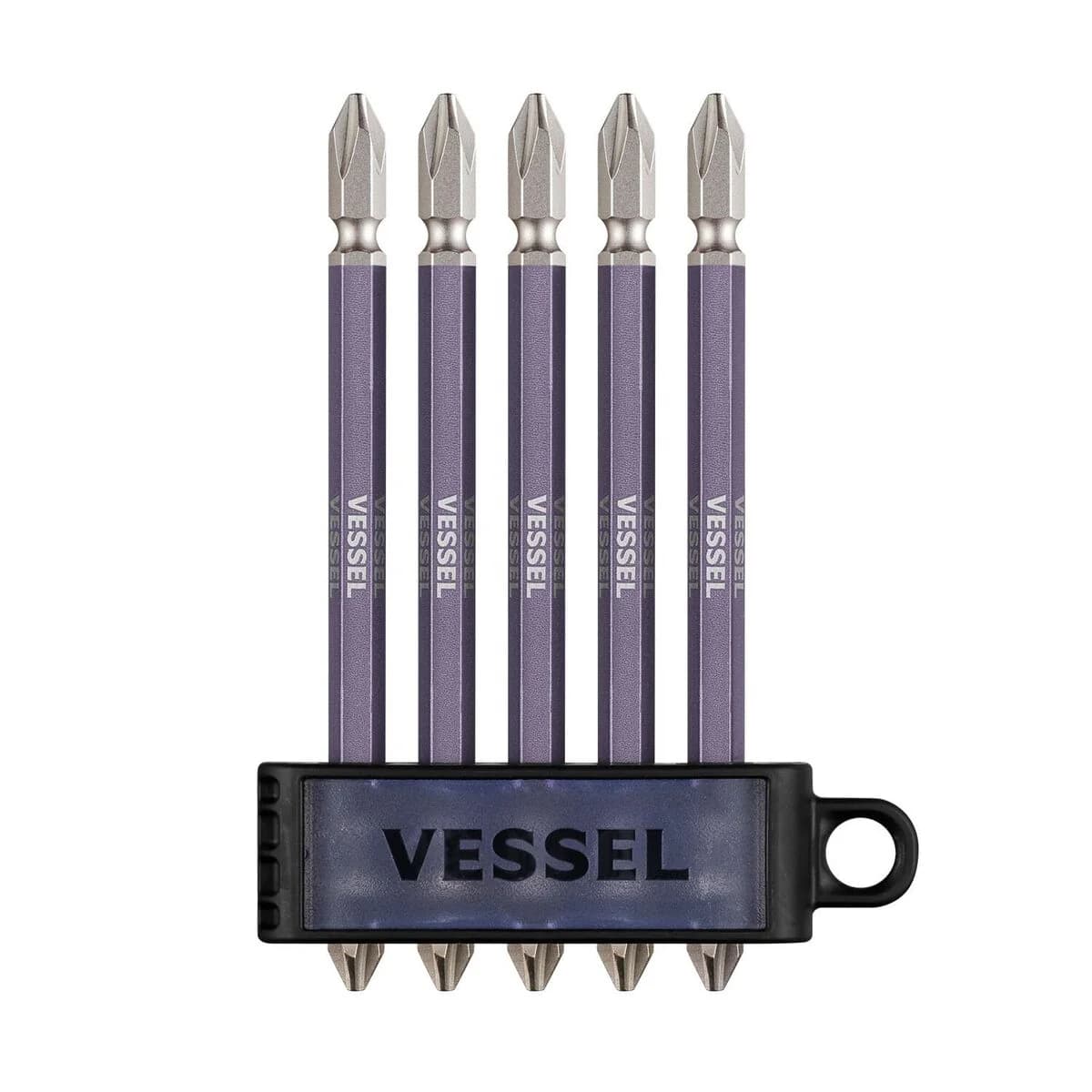 VESSEL GS5P-GPU 兩頭剛彩批咀5支組 銀河限定色 紫色