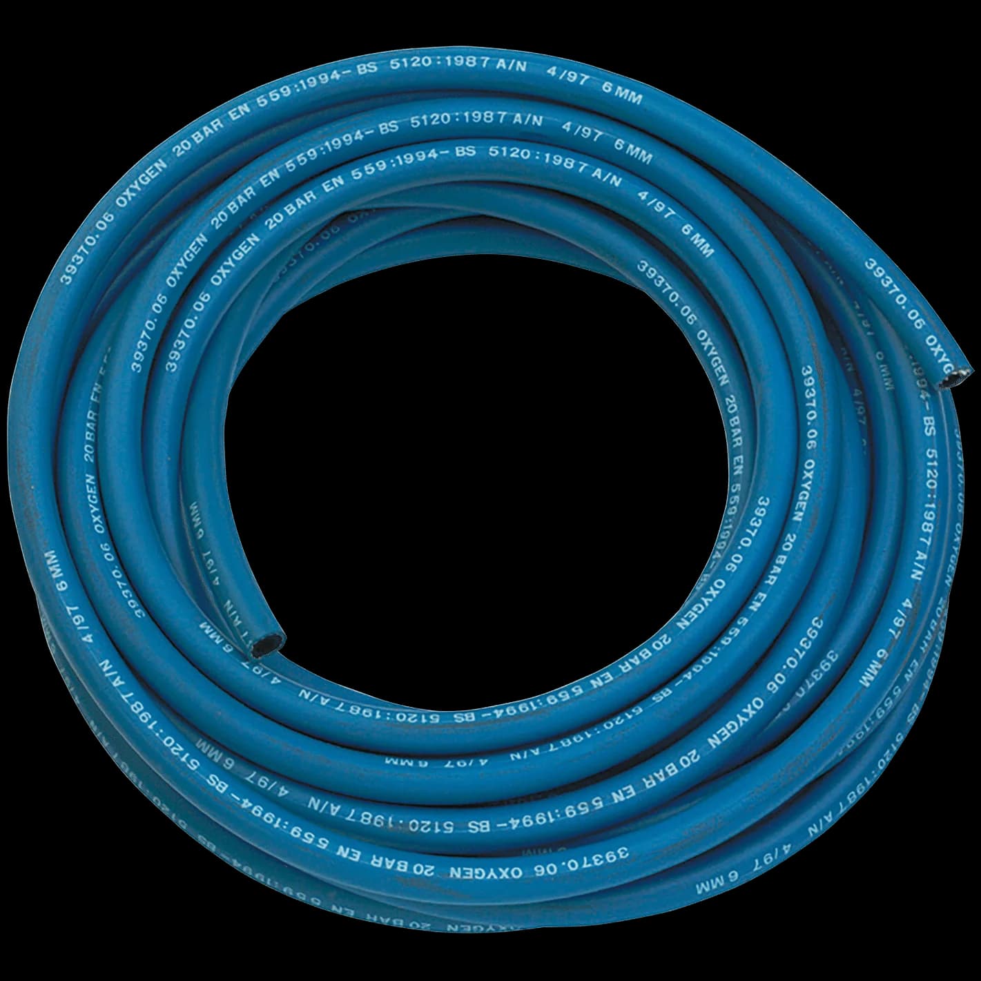 DAIDO DAIO08030 日本 DAIDO 風煤喉 (坑面) 藍色 5/16" x 30m (8.0x15.0mm)