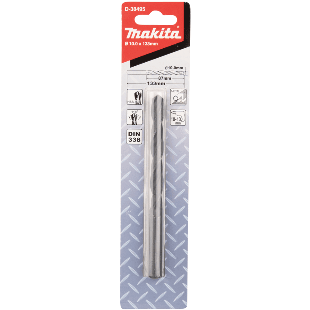 Makita 牧田 D-38495 HSS-R金屬鑽頭10.0mm