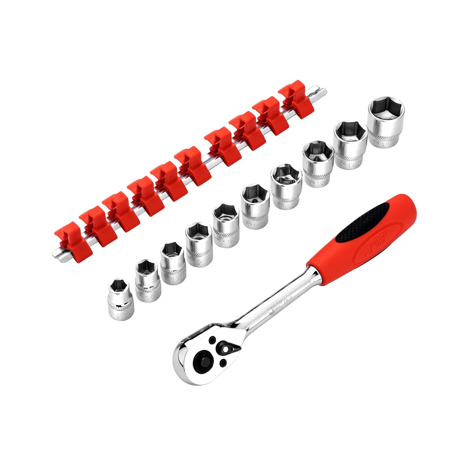 JETECH SK3/8-11SJ 3/8" 9-19mm 簡易卜士套裝