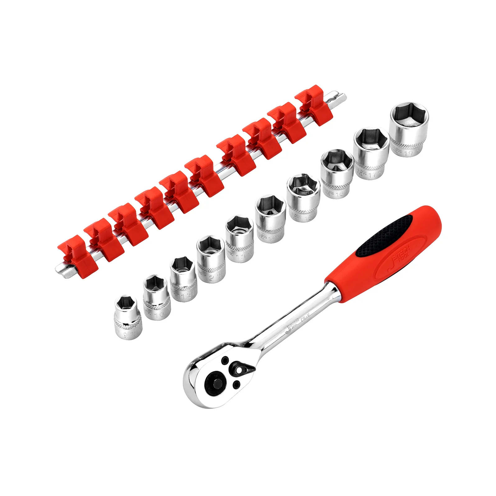 JETECH SK3/8-11SJ 3/8" 9-19mm 簡易卜士套裝