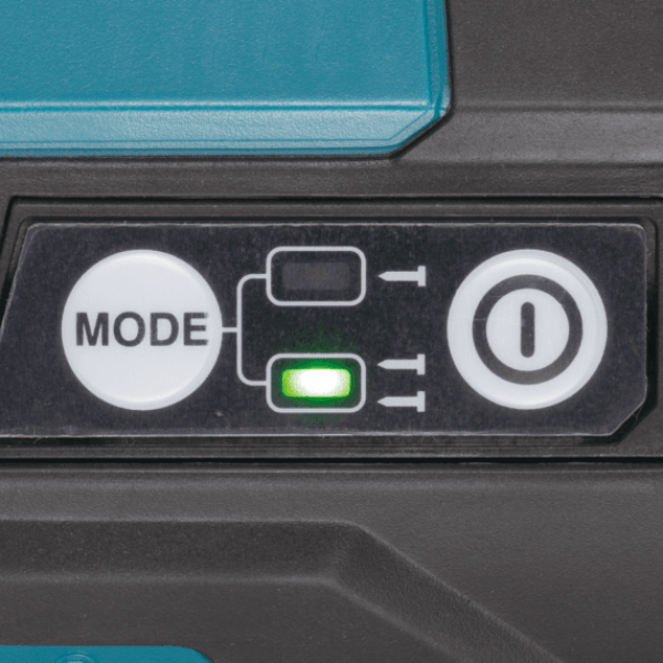 Makita BN001GZ 單發/連發模式切換及電源按鈕面板近攝