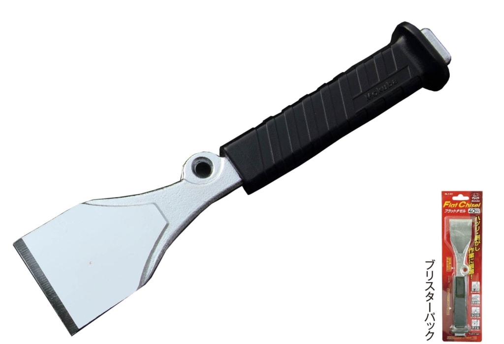 MOKUBA A-21 (40mm) 精鋼鋼鑿(三quarter)