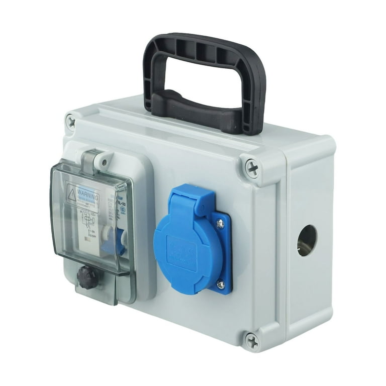 積高 AJ-Y013L 工業防水箱 16A 3P 220V(側面)
