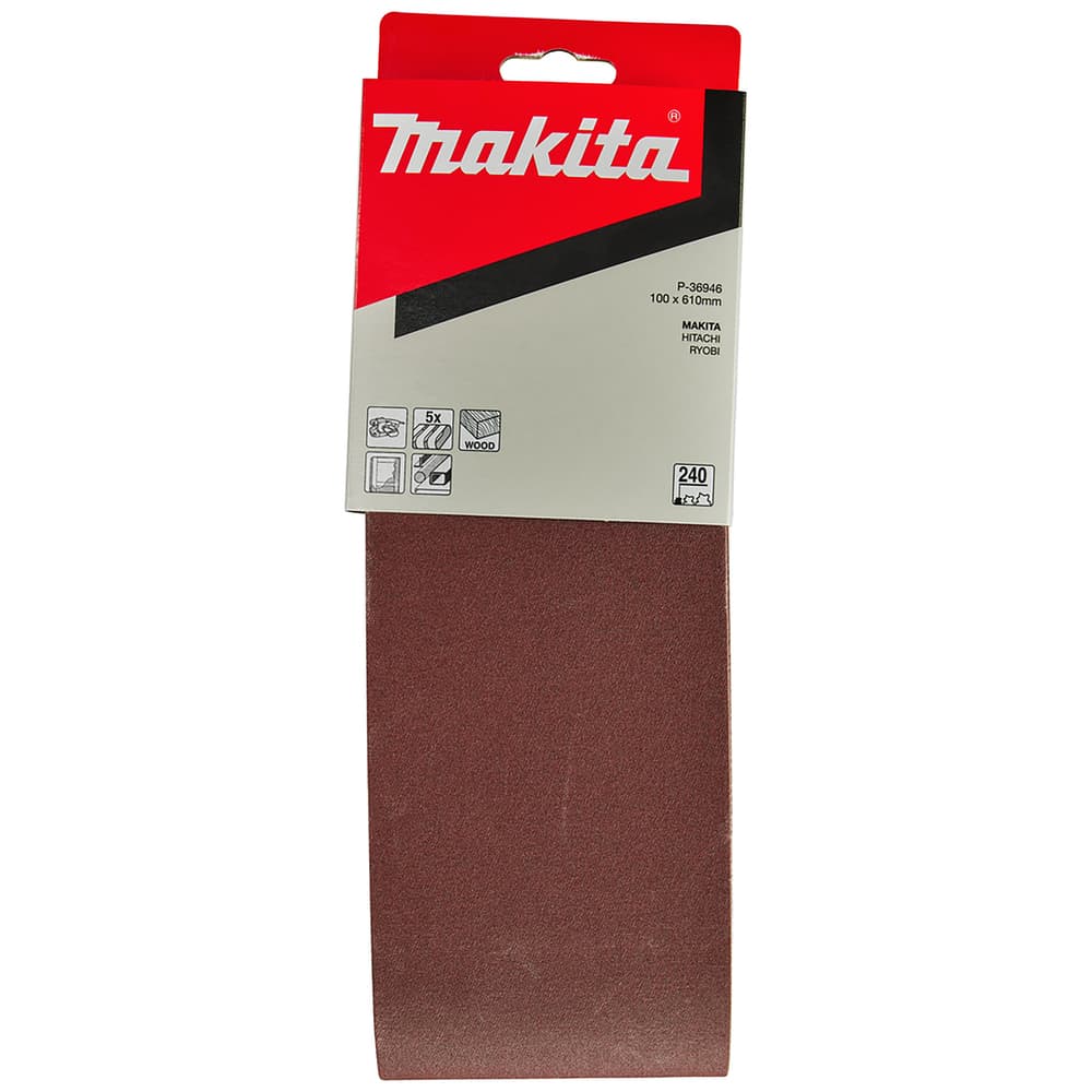 Makita 牧田 P-36946 砂帶 100 X 610MM G240