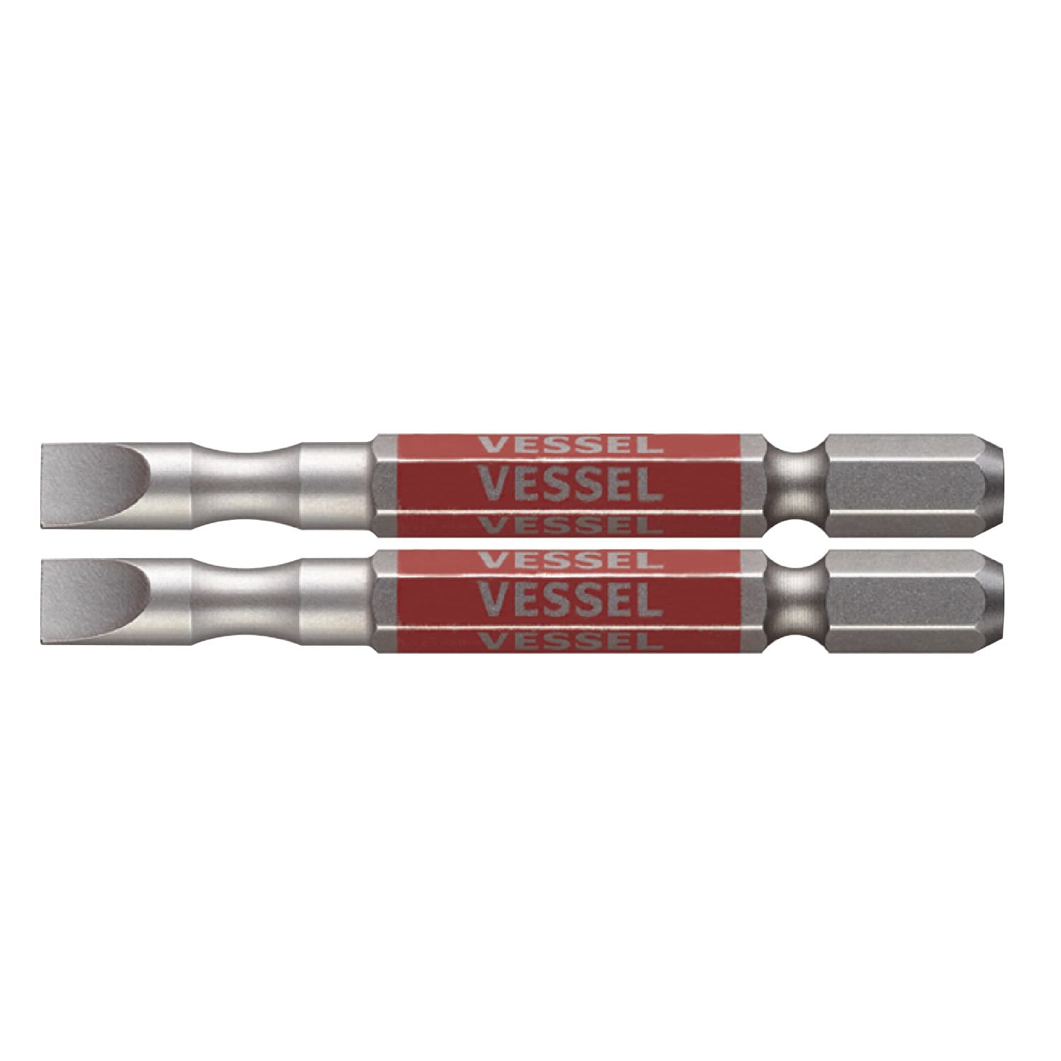 VESSEL GS16PL60 剛彩單頭一字批咀 6mm(-) x 65mm (2枝裝)