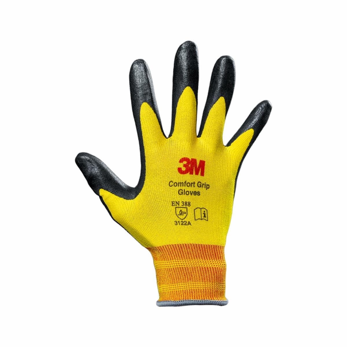3M 3MNG-Y01 防滑手套 黃色 細碼(S) 20.5cm