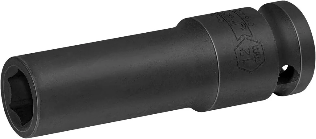 JETECH SK1/2-D12 1/2" 加長衝擊套筒 12mm(側面)