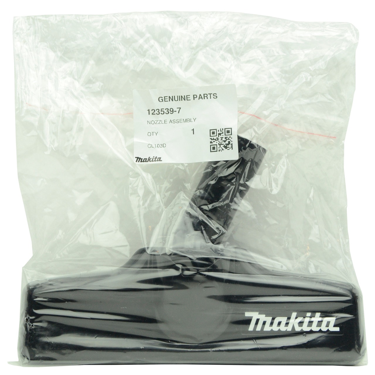 Makita 123539-7 地板用T型吸嘴(黑色)(包裝)