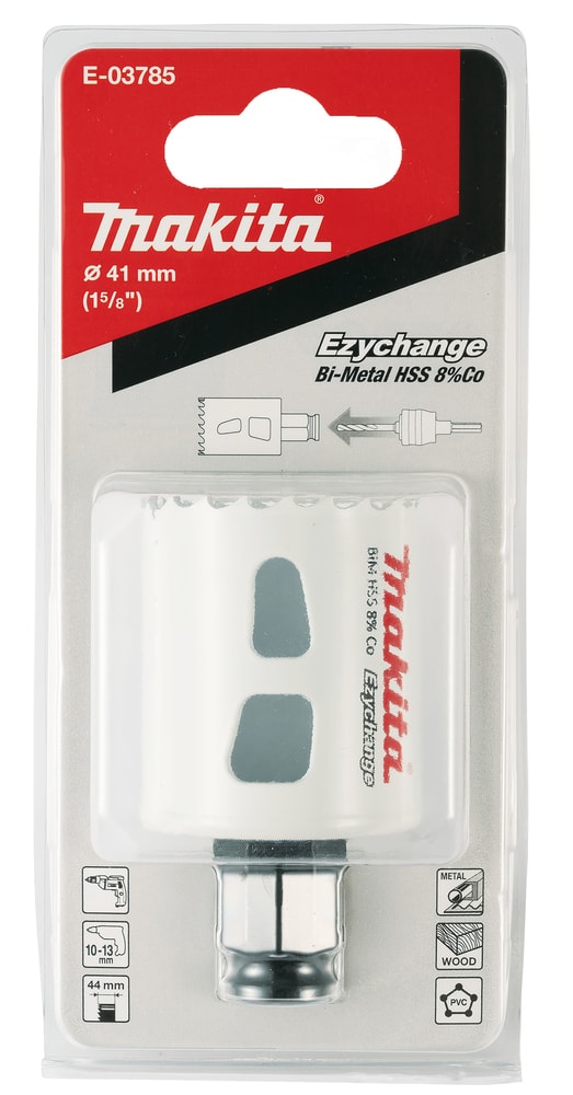 Makita E-03785 41mm BiM穿孔鋸(包裝正面)