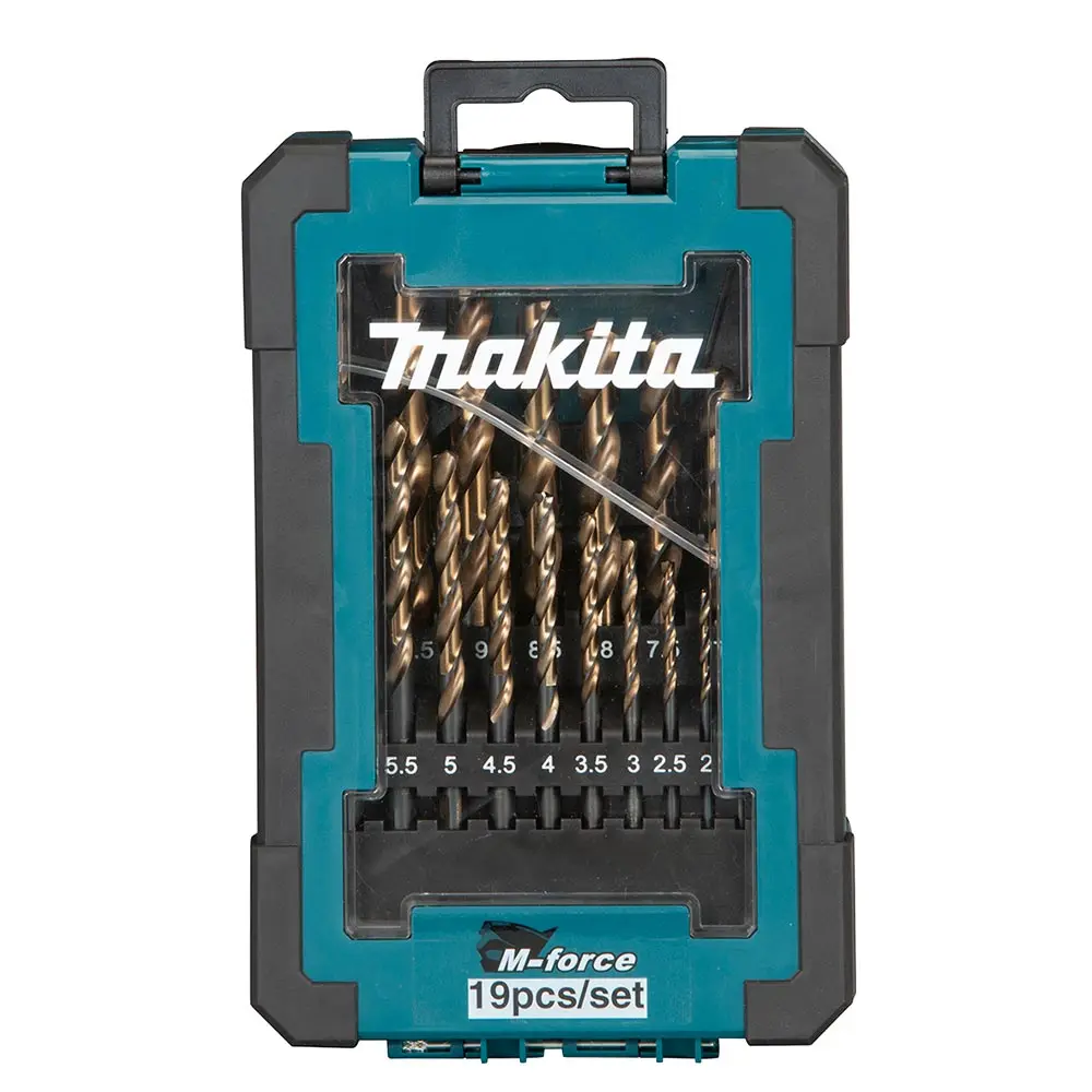 Makita 牧田 D-67583 M-FORCE HSS鑽頭套裝(19件)