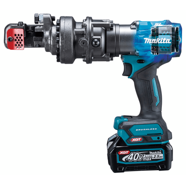 Makita SC001GZK 鋼筋切斷機側面外觀,顯示 BL 無碳刷馬達位置