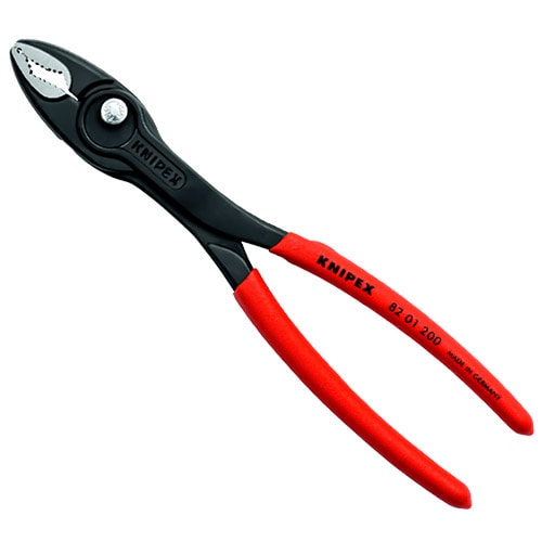 KNIPEX 82 01 200 厚膠柄鯉魚鉗(斜角)