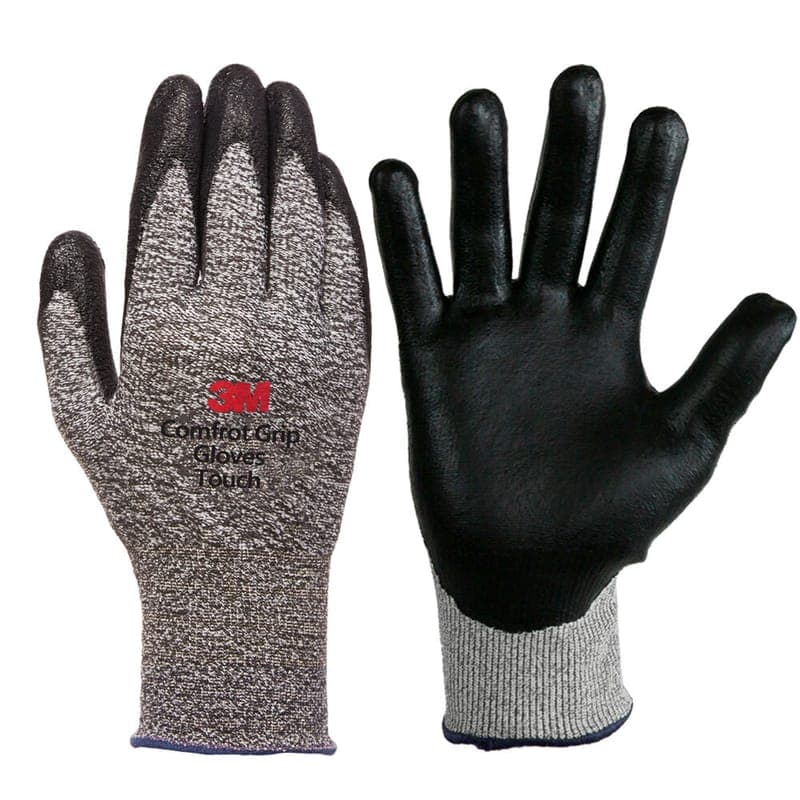 3M 3MNG-T02 觸屏型防滑手套 灰色 中碼(M) 21.5cm