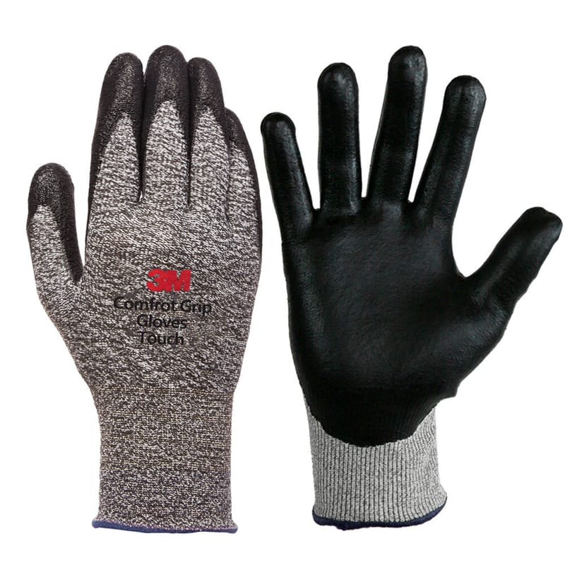 3M 3MNG-T02 觸屏型防滑手套 灰色 中碼(M) 21.5cm