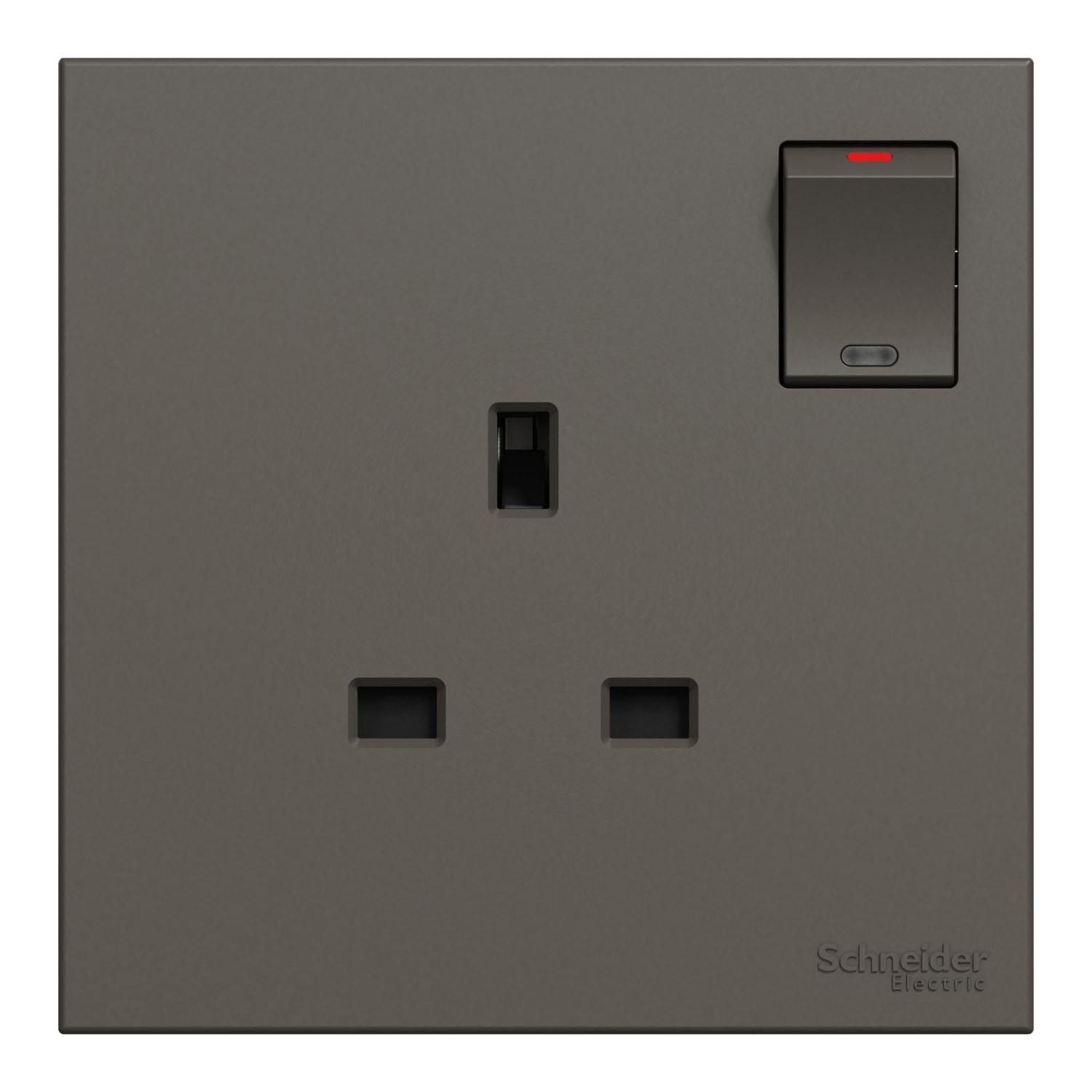 Schneider 施耐德 AvatarOn C 奐然 13A 單位連保護門有掣插座(石墨灰)
